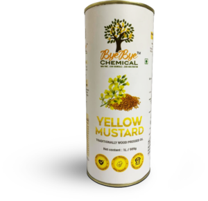 Wood Pressed Yellow Mustard Oil (1L)