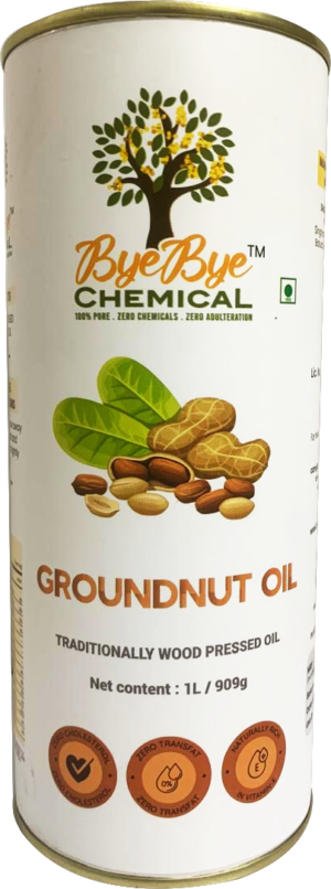 Wood Pressed Groundnut Oil (1L)