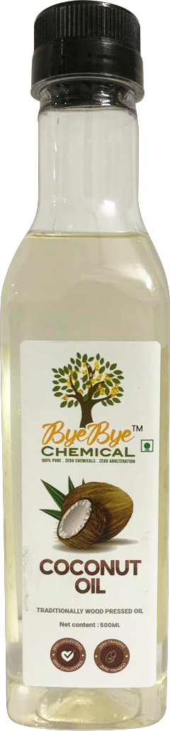 Wood Pressed Coconut Oil (500ML)