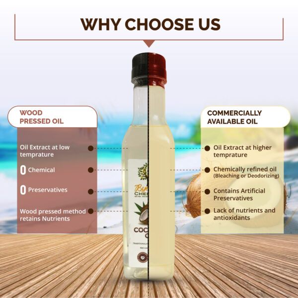 Wood Pressed Coconut Oil (500ML) - Image 5